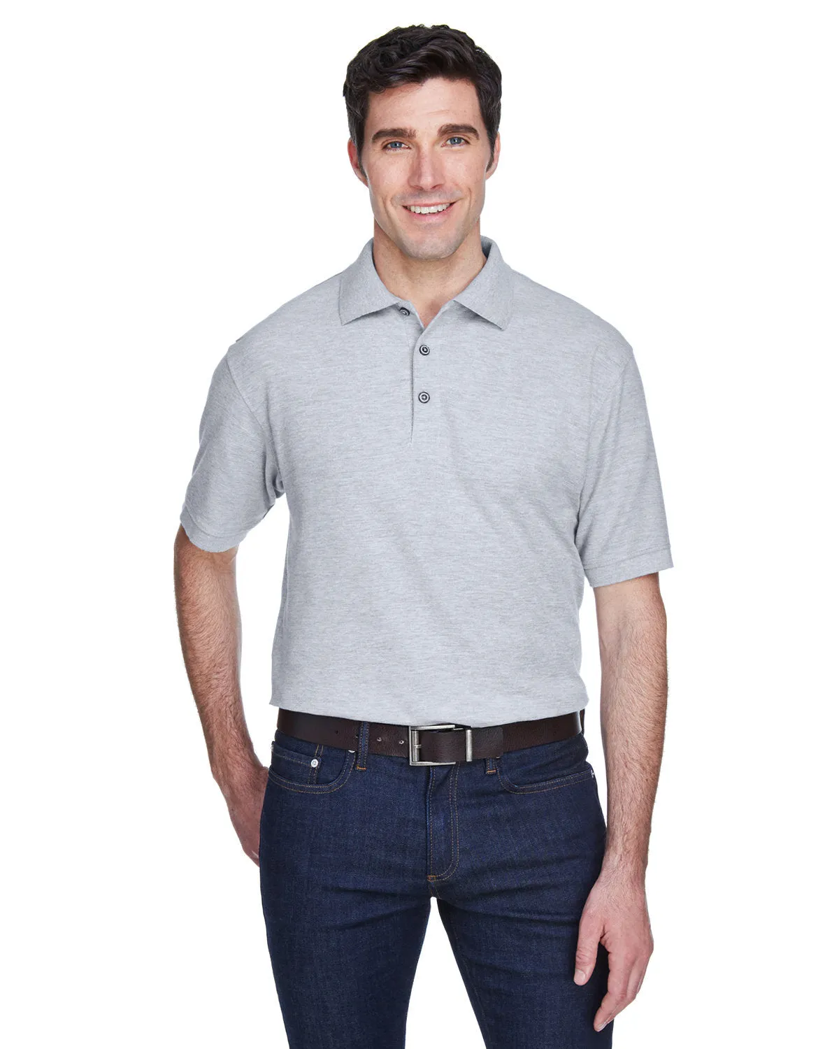UltraClub 8540 Herren Flüster-Piqué-Polo