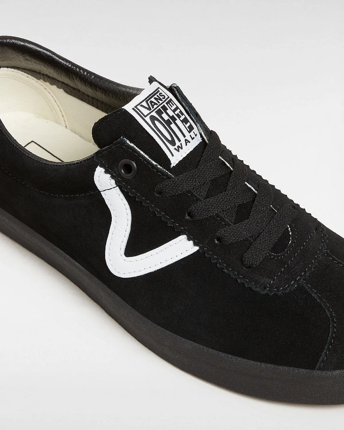 VANS HERRE-SPORT-SNEAKER NIEDRIG SCHWARZ/WEIß