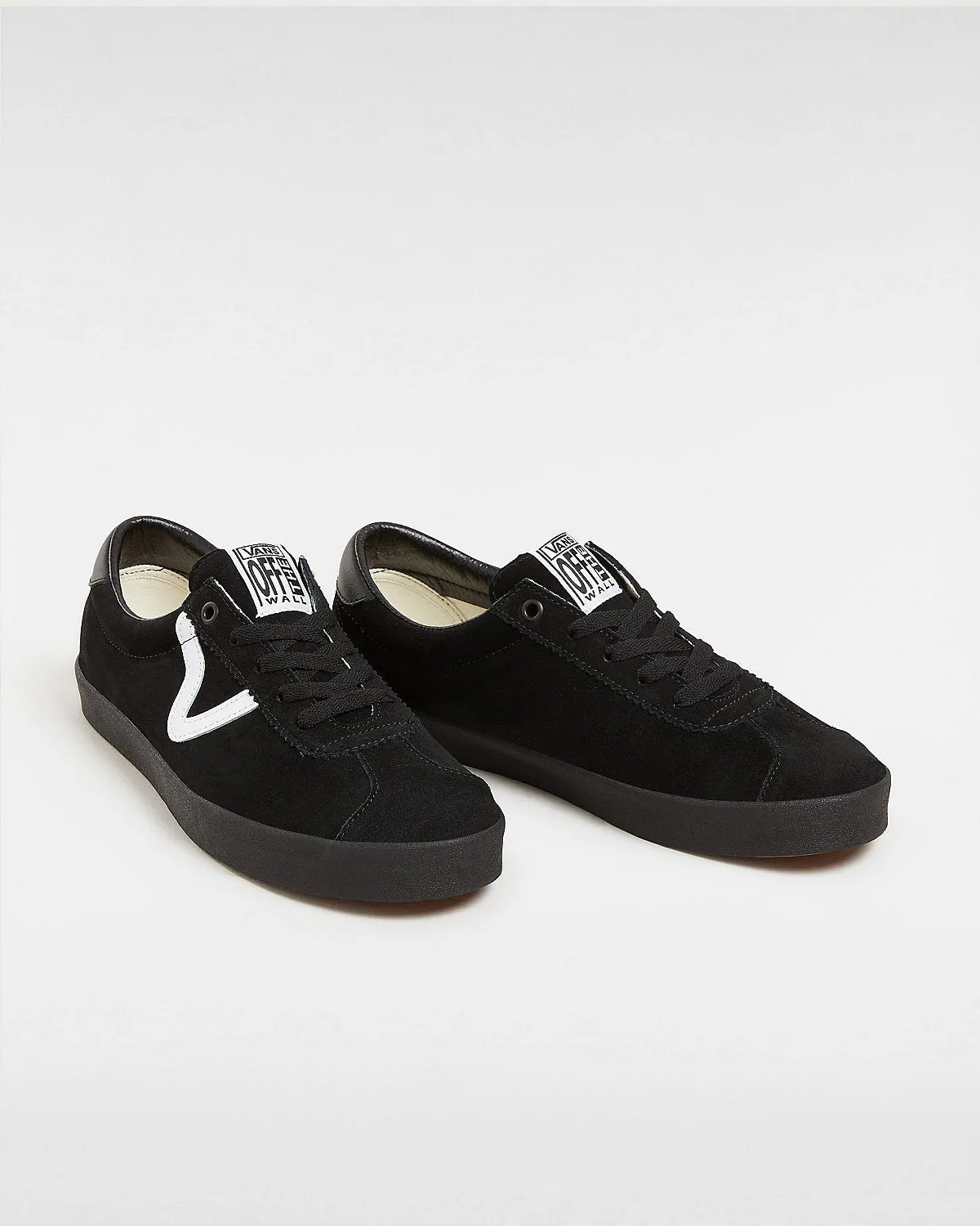 VANS HERRE-SPORT-SNEAKER NIEDRIG SCHWARZ/WEIß
