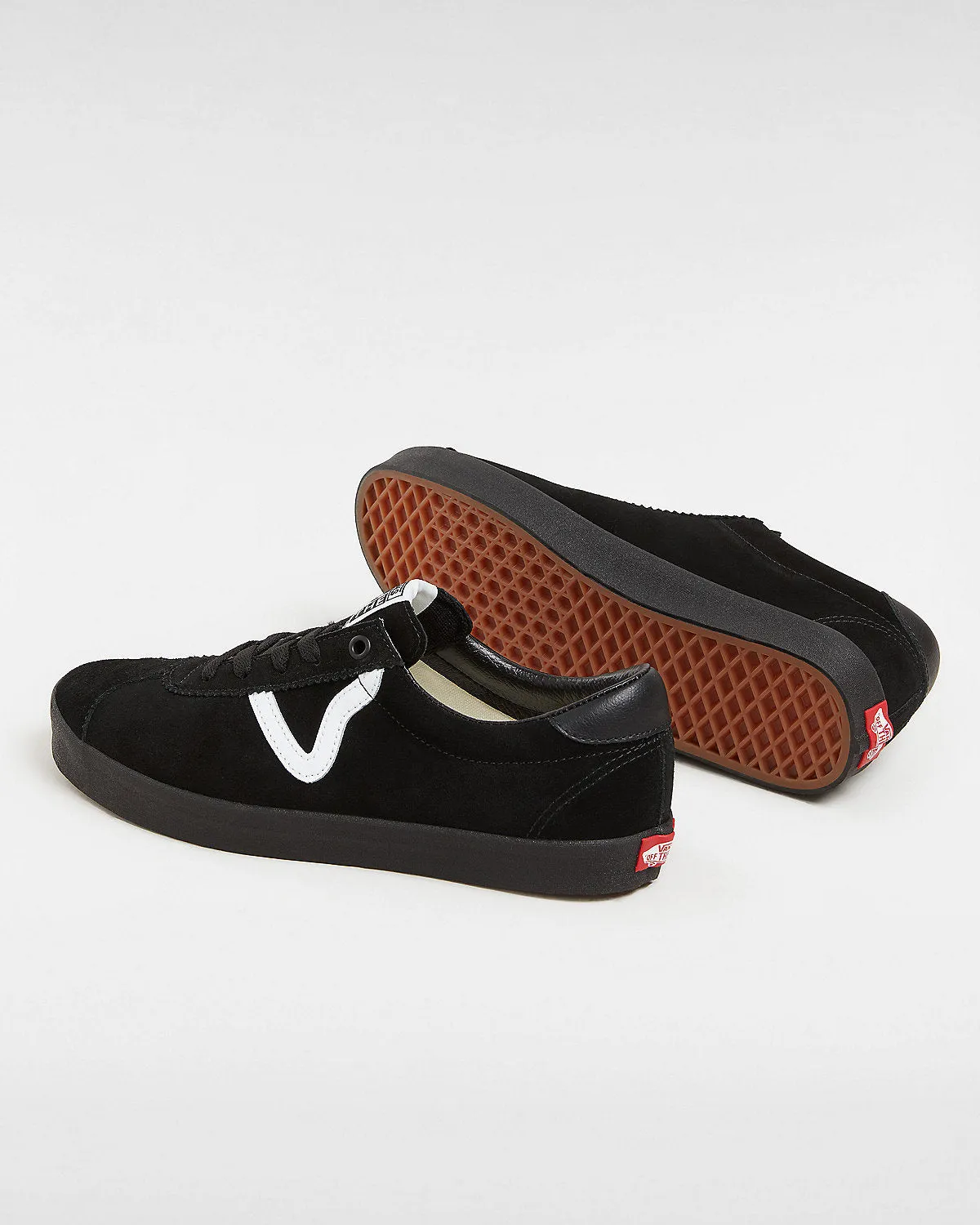 VANS HERRE-SPORT-SNEAKER NIEDRIG SCHWARZ/WEIß