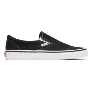 Vans Unisex Classic Slip-On Schwarz Leinwand