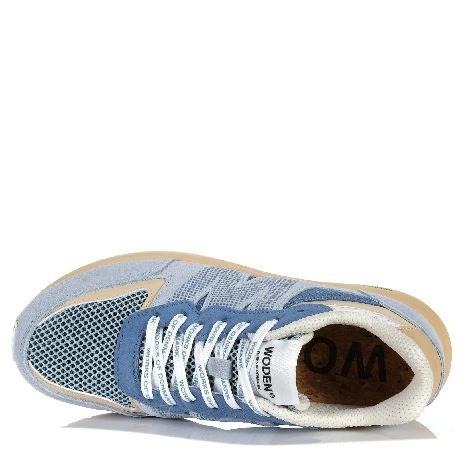 Woden Rigmor Open Mesh Eisblau