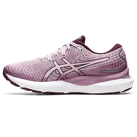 Asics GEL-CUMULUS 24 Damen in Zartrosa/Tiefes Pflaumen