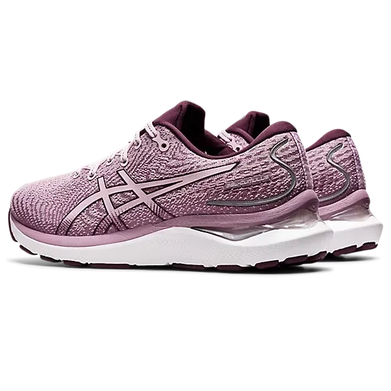Asics GEL-CUMULUS 24 Damen in Zartrosa/Tiefes Pflaumen