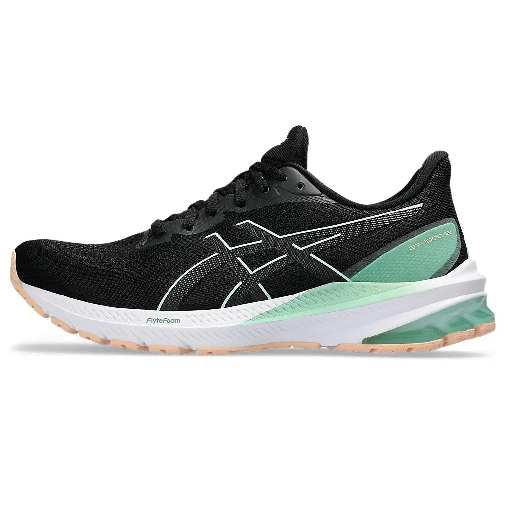 Asics GT-1000 12 Damen in Schwarz/Minze