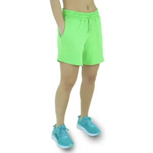 Damen Sportshorts mit Grafikdruck, Neon Grün