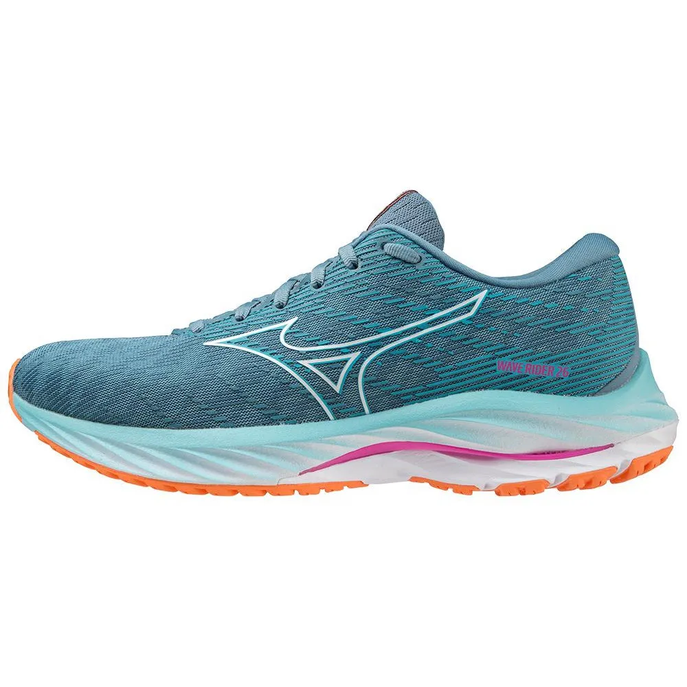 Mizuno Wave Rider 26 Antigua Damen - Sand-Weiß