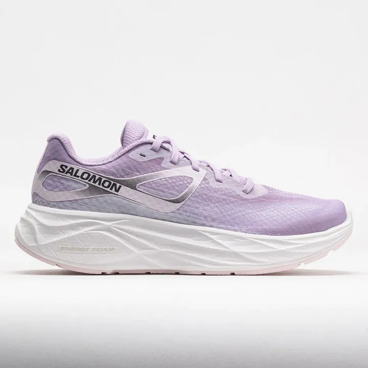 Damensalomon Aero Glide Orchideenblüte/Wiegenrosa/Weiß