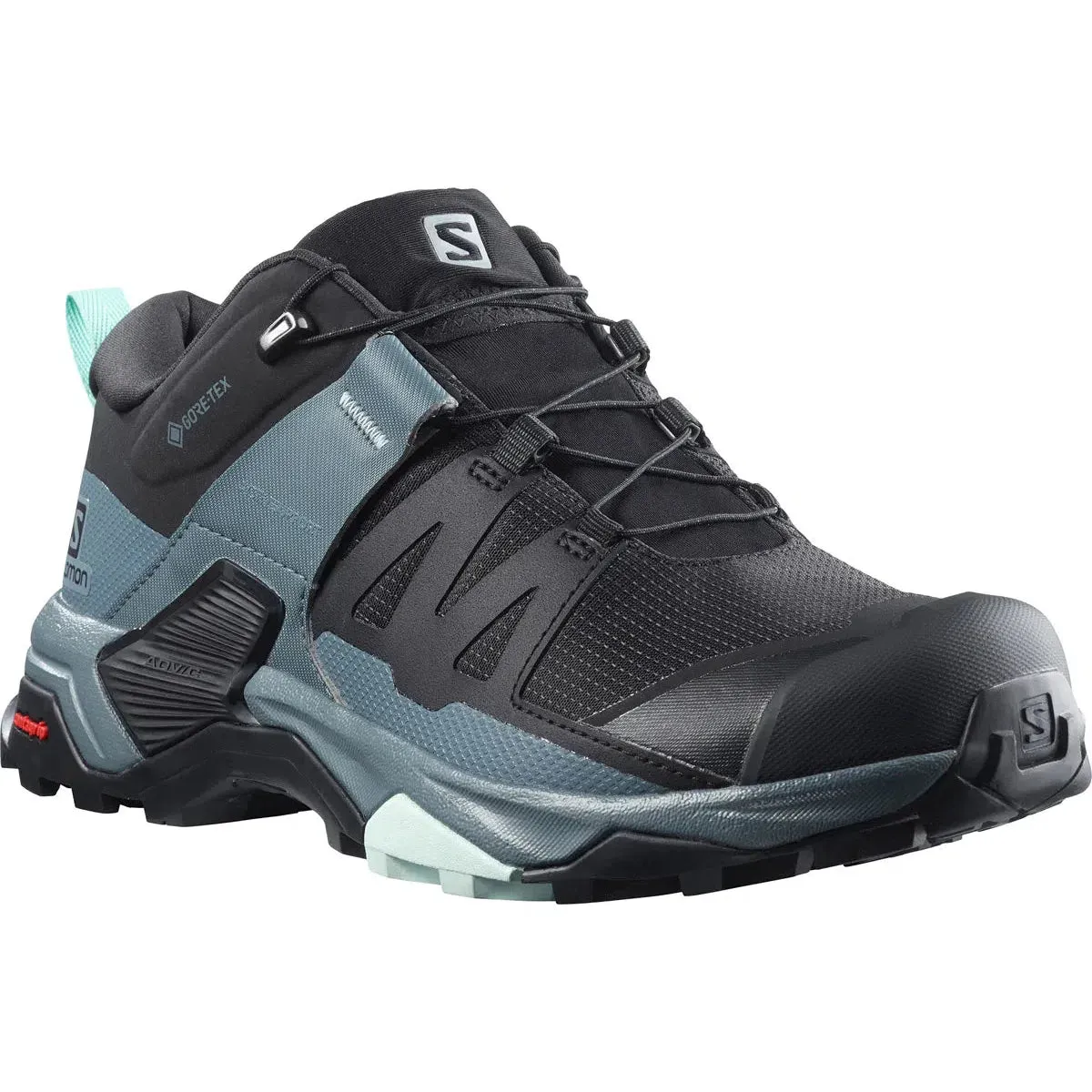 Salomon X Ultra 4 GTX Damen  Schwarz/Sturmgrau/Opal