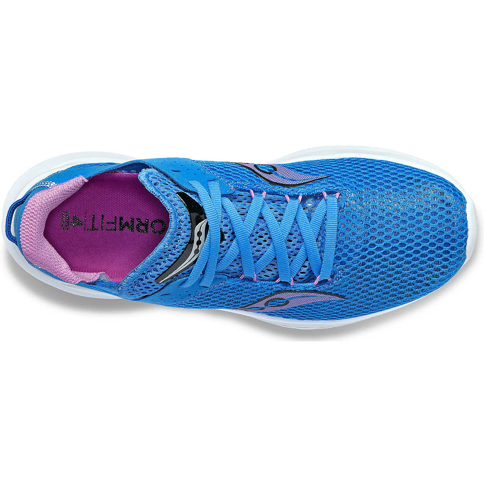 Damens Saucony Kinvara 14 Blaulicht/Traube