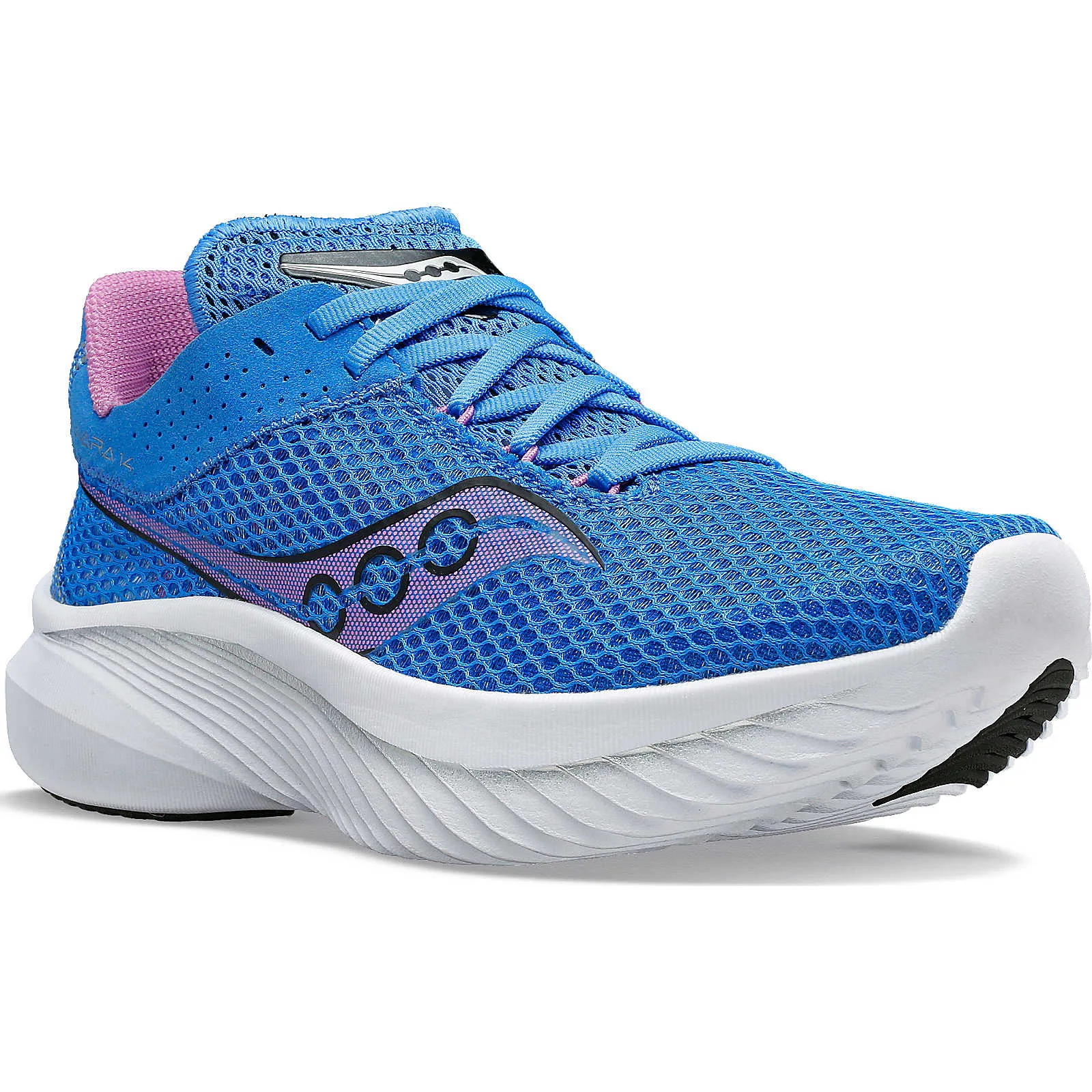 Damens Saucony Kinvara 14 Blaulicht/Traube