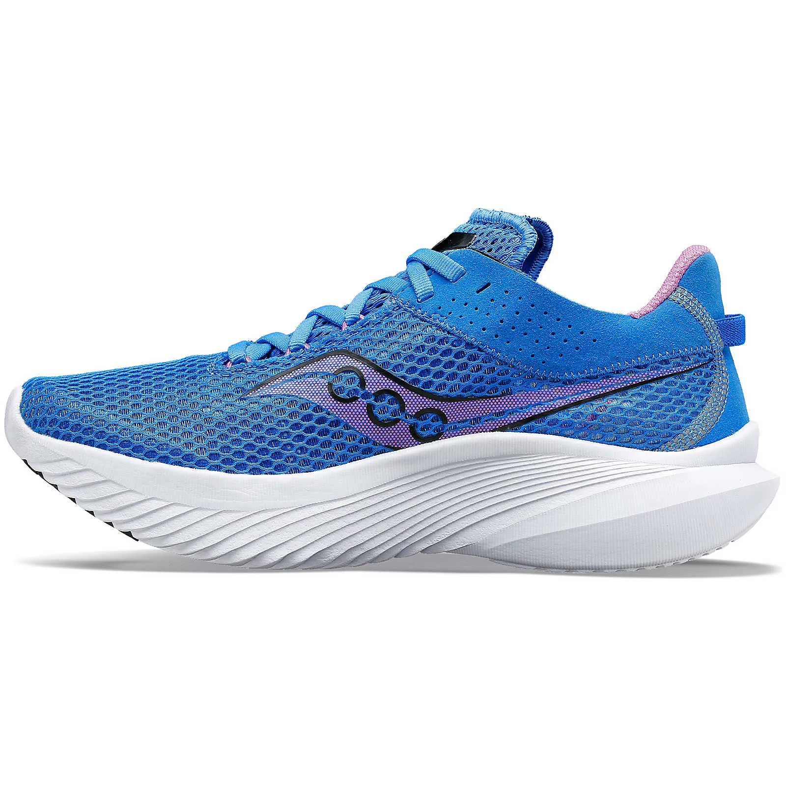 Damens Saucony Kinvara 14 Blaulicht/Traube
