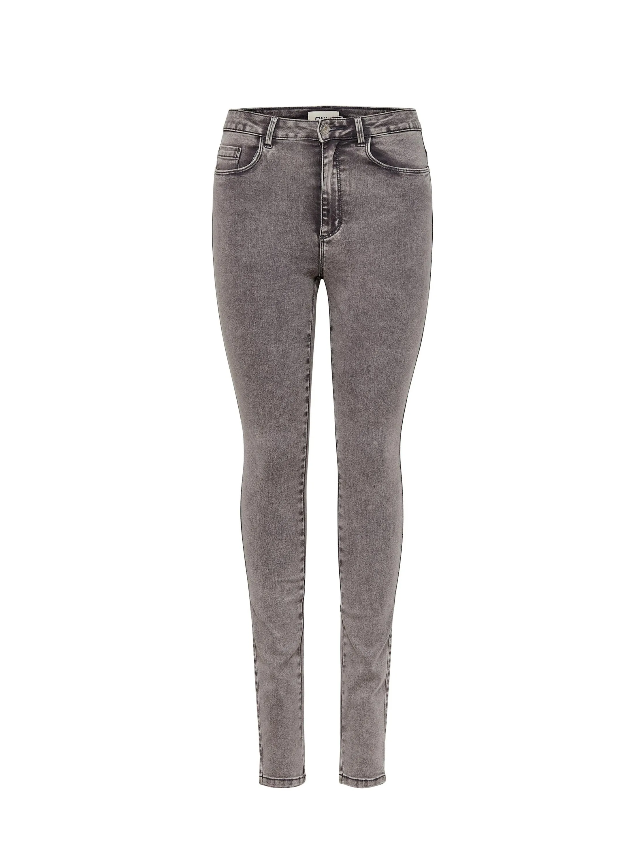 Damen-Jeans mit Washeffekt, Grau
