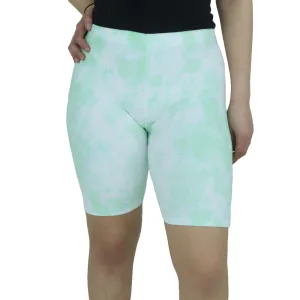Damen Sportshorts gewaschen, Pistazie