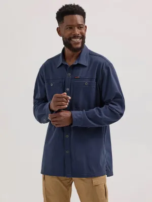 Wrangler ATG Herren-Strickhemd mit Knopfleiste und langen Ärmeln von Wrangler Clothing