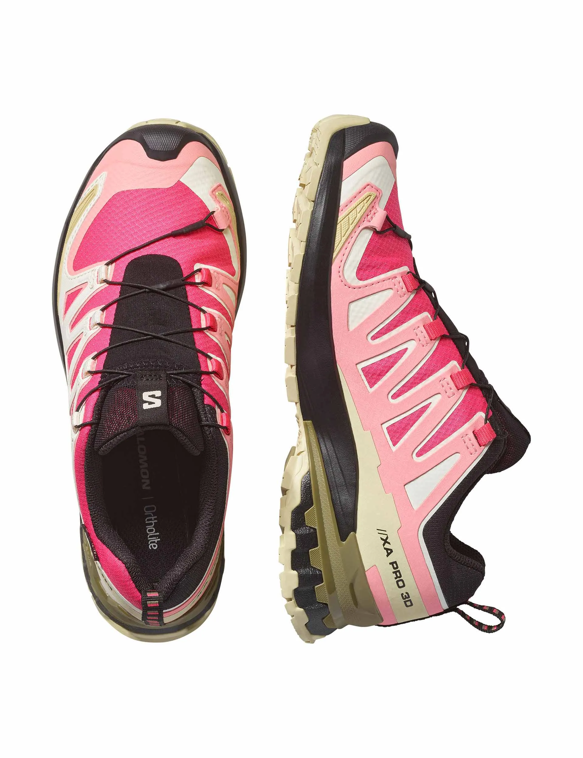 XA Pro 3D V9 Gore-Tex - Rotrot/Vanilleeis/Martini-Olive